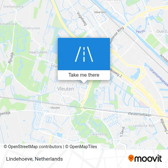 Lindehoeve map