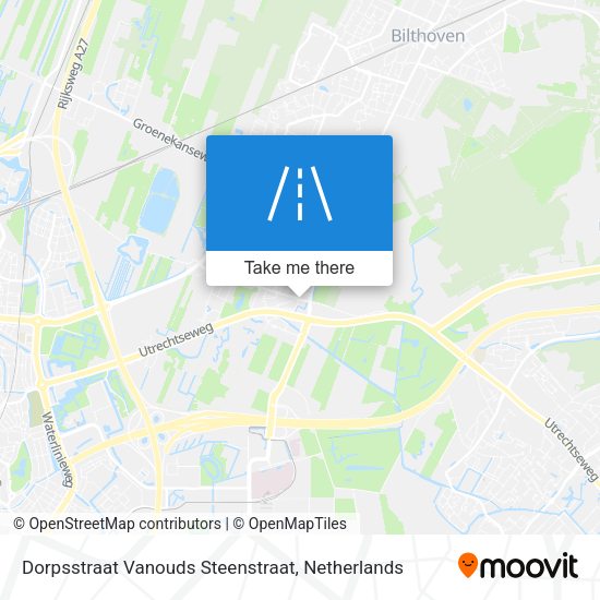 Dorpsstraat Vanouds Steenstraat map