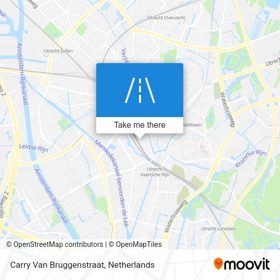 Carry Van Bruggenstraat map