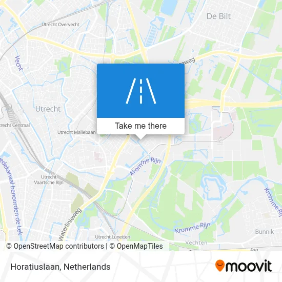Horatiuslaan map