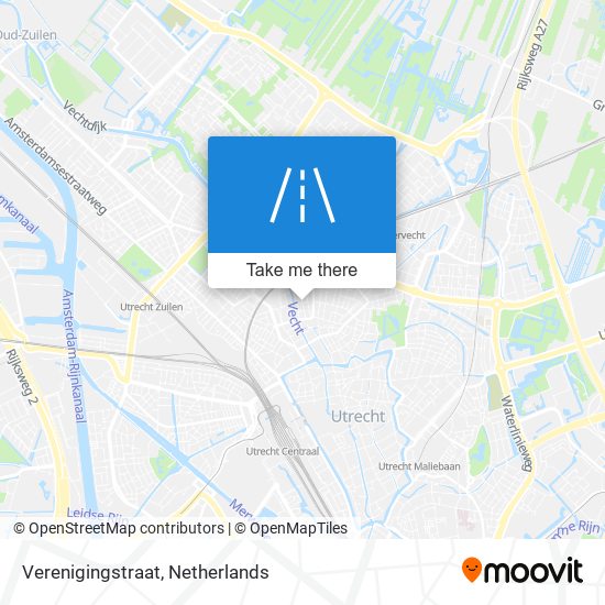 Verenigingstraat map