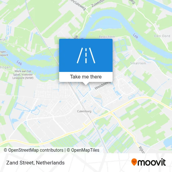 Zandstraat map