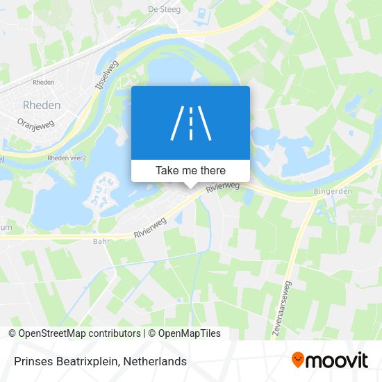 Prinses Beatrixplein map