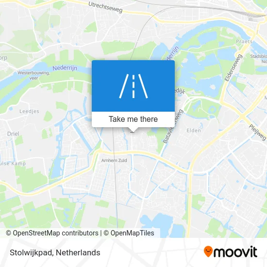 Stolwijkpad map