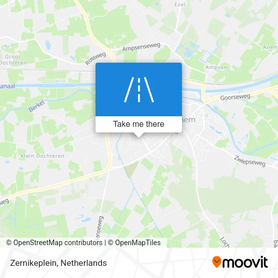 Zernikeplein map