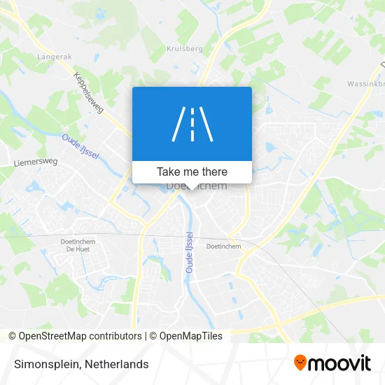 Simonsplein map