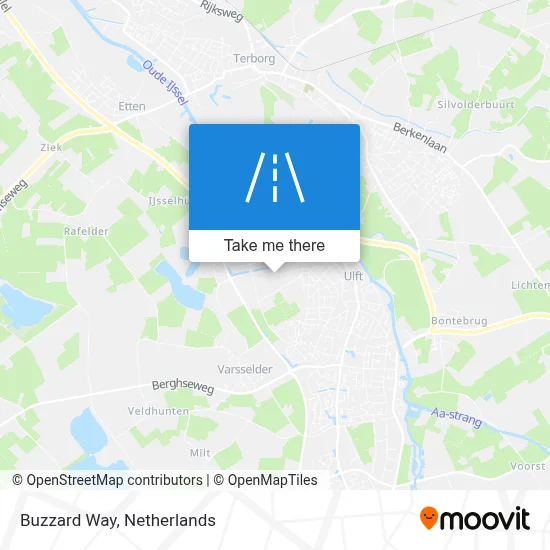 Buizerdweg map