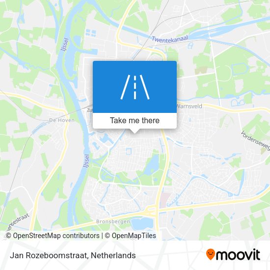 Jan Rozeboomstraat map