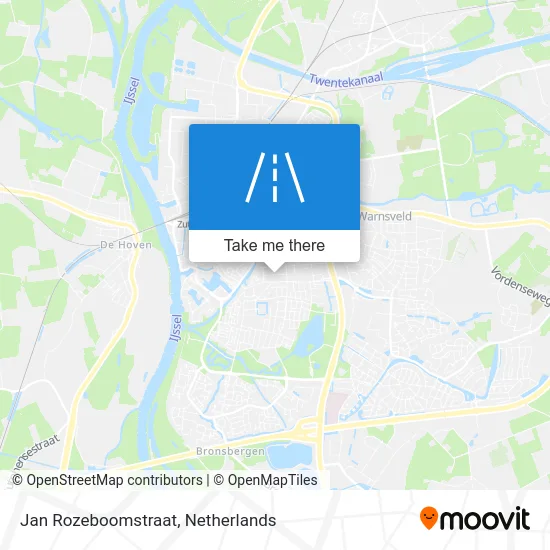 Jan Rozeboomstraat map