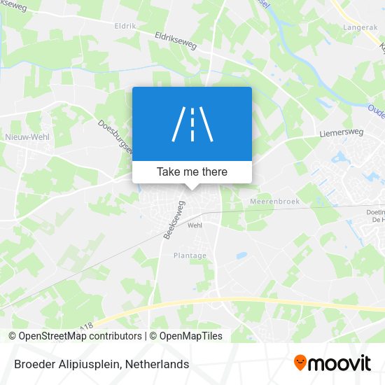 Broeder Alipiusplein map
