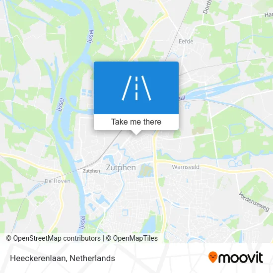 Heeckerenlaan map