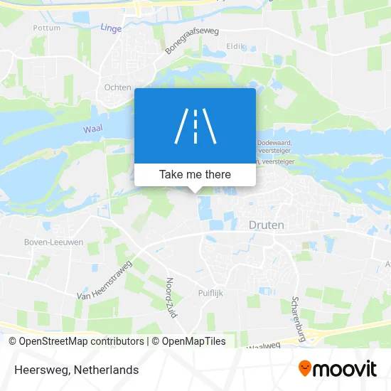 Heersweg map