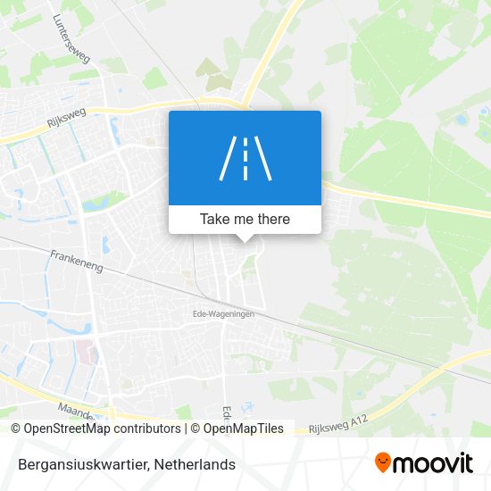 Bergansiuskwartier map