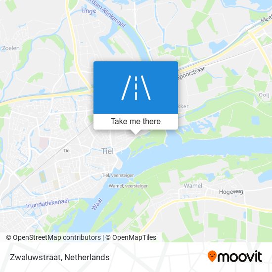 Zwaluwstraat map