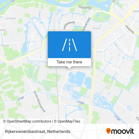 Rijkerswoerdsestraat map