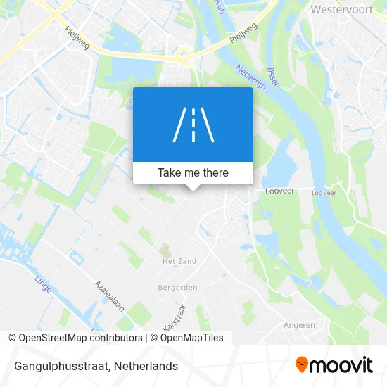 Gangulphusstraat map