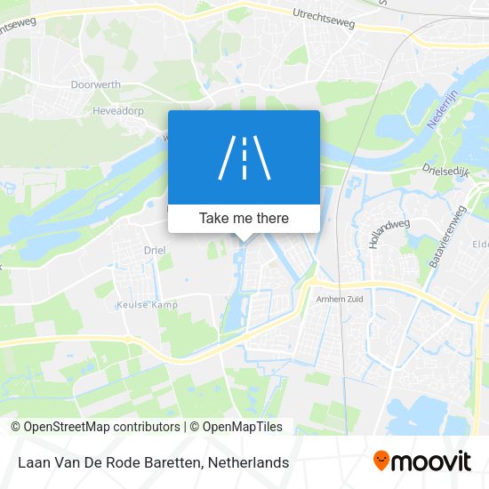 Laan Van De Rode Baretten map