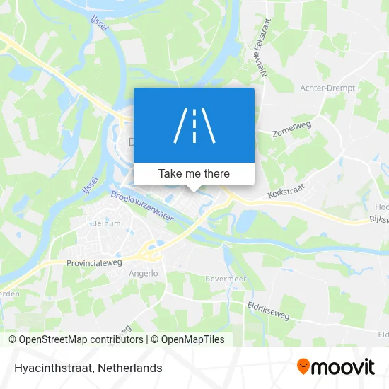 Hyacinthstraat map