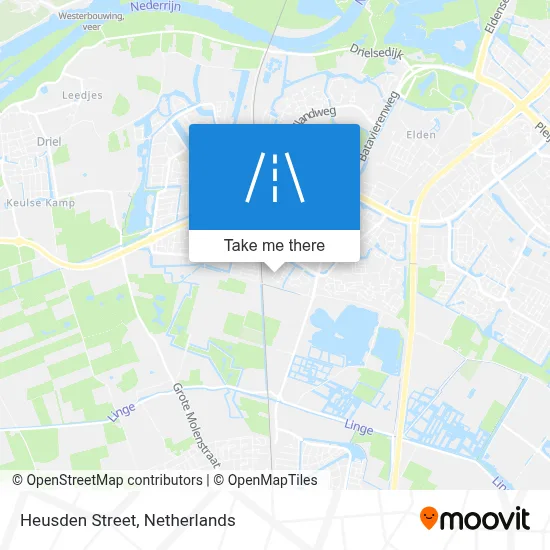 Heusdenstraat map