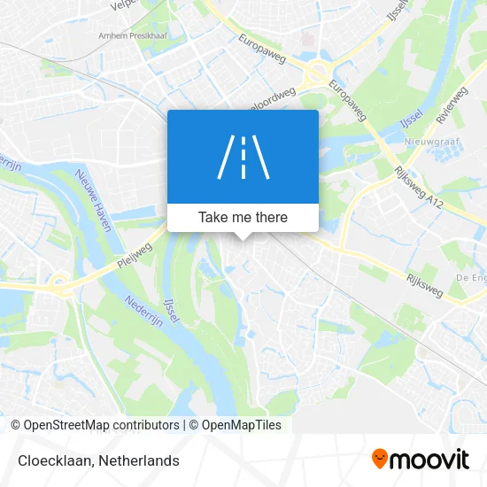 Cloecklaan map