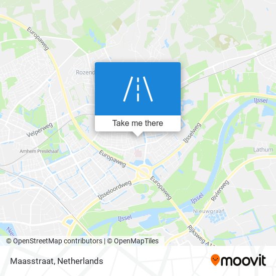 Maasstraat map