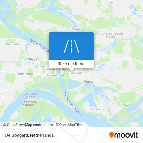 De Bongerd map