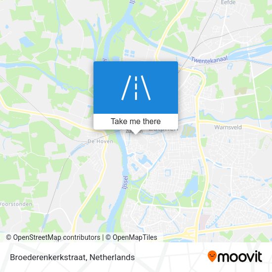 Broederenkerkstraat map