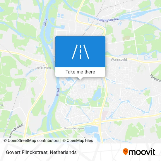Govert Flinckstraat map