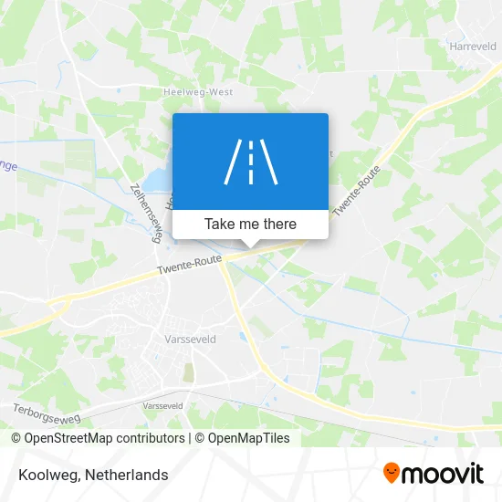 Koolweg map