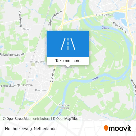 Holthuizerweg Karte