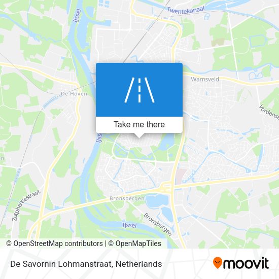 De Savornin Lohmanstraat map