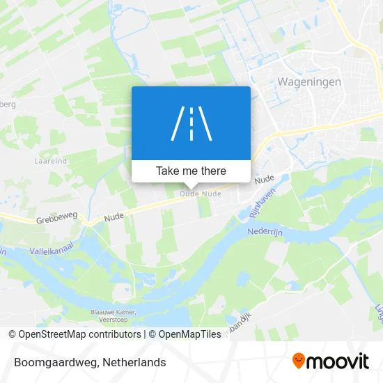 Boomgaardweg map