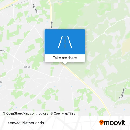 Heetweg map