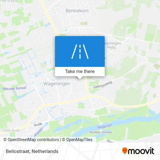 Bellostraat map