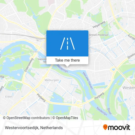 Westervoortsedijk map