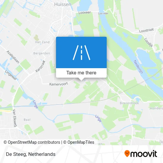 De Steeg map