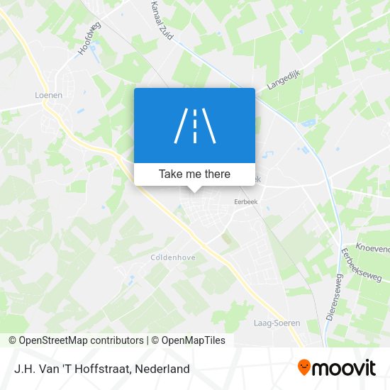J.H. Van 'T Hoffstraat map