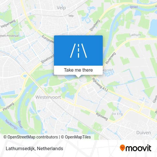 Lathumsedijk map