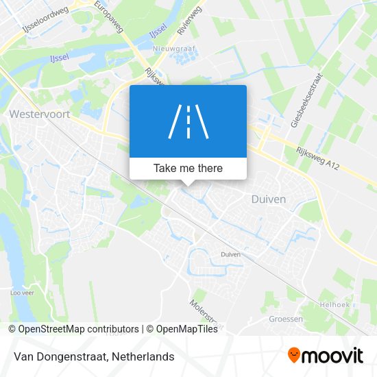 Van Dongenstraat map