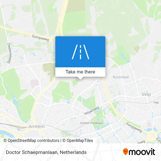 Doctor Schaepmanlaan map