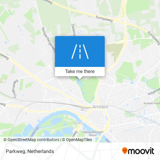 Parkweg map