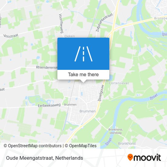 Oude Meengatstraat map