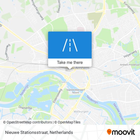 Nieuwe Stationsstraat map