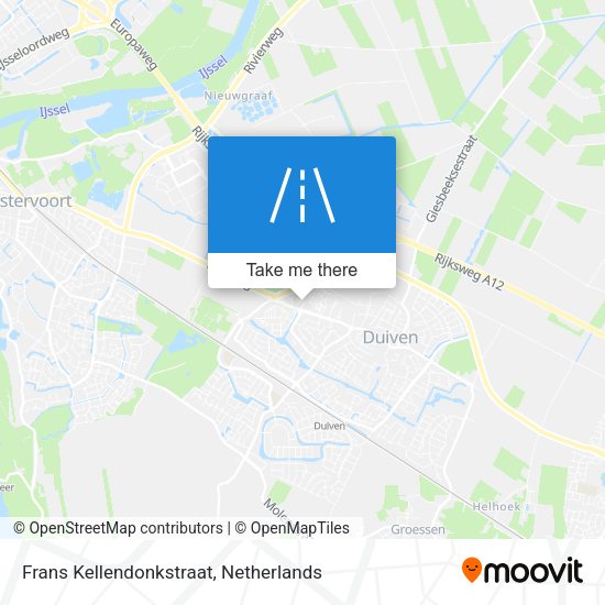 Frans Kellendonkstraat map