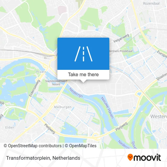 Transformatorplein map