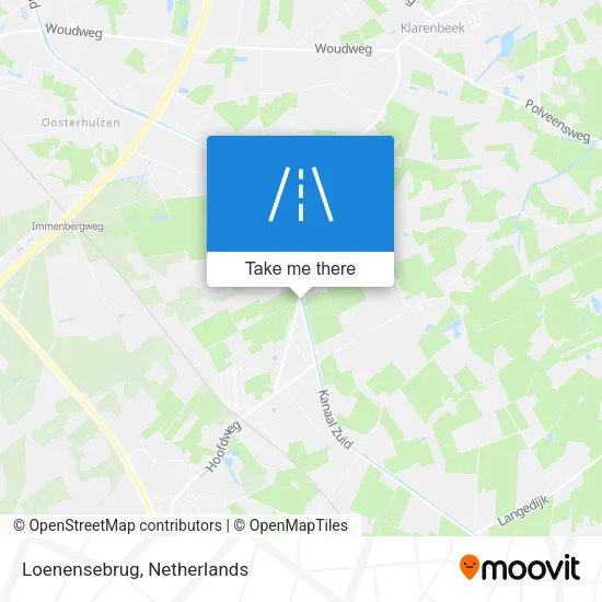 Loenensebrug map