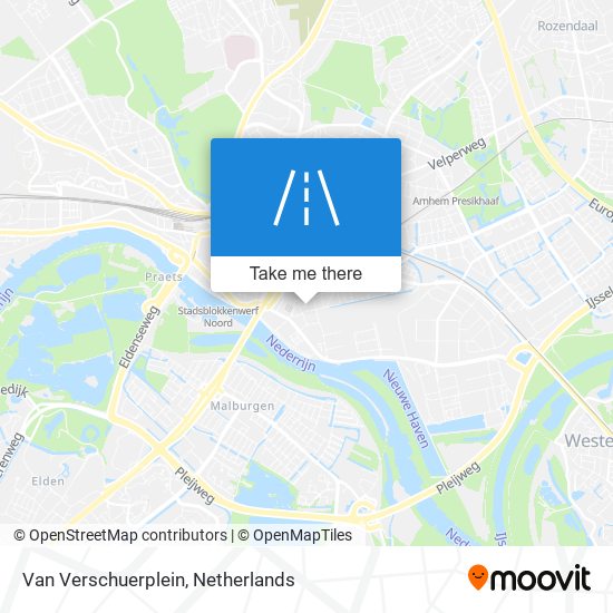 Van Verschuerplein map