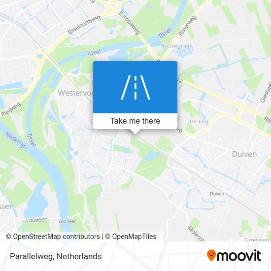 Parallelweg map