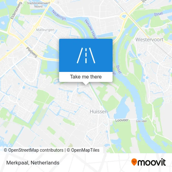 Merkpaal map
