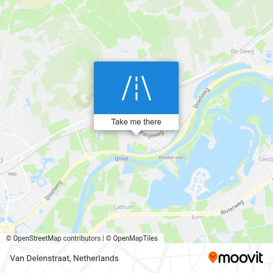 Van Delenstraat map
